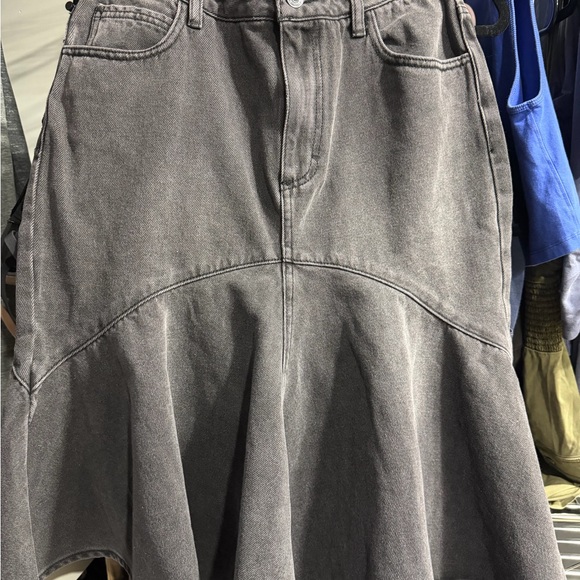 FP Movement by Free People Black Flared Midi Skirt - Picture 7 of 11